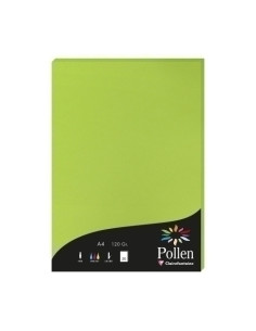 PAPEL CLAIREFONTAINE POLLEN A4 120g 50h VERDE MENTA