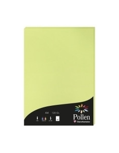 PAPEL CLAIREFONTAINE POLLEN A4 120g 50h VERDE YEMA