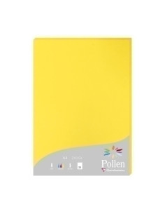 PAPEL CLAIREFONTAINE POLLEN A4 210g 25h AMARILLO SOL