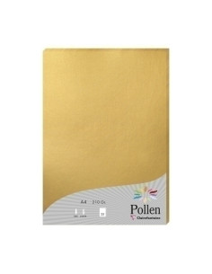 PAPEL CLAIREFONTAINE POLLEN A4 210g 25h ORO