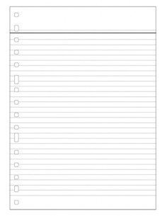 RECAMBIO MULTIFIN F 16 ANILLAS 3005 HN