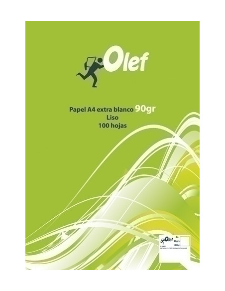 PAPEL A4 OLEFPACSA  90g 100h LISO