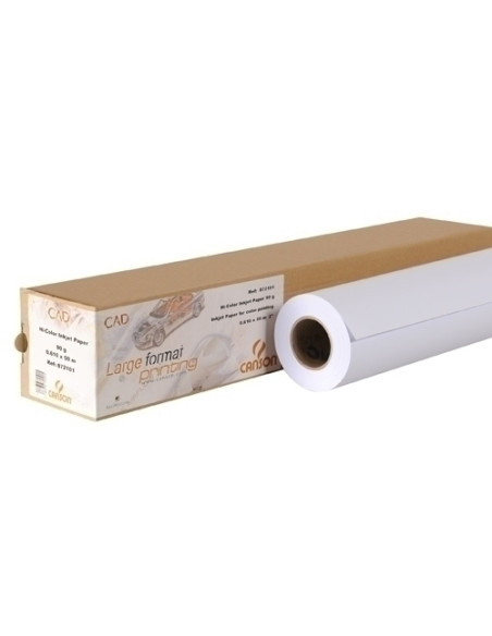 PAPEL PLOTTER CANSON  90g HI COLOR ROLLO 0610x50 m 24 