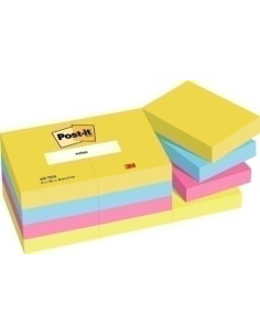 TACO NOTAS POST-IT 653-TFEN 38x51 ENERGIA PACK DE12