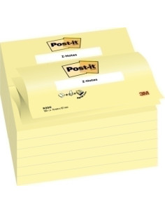NOTAS ADHESIVAS POST-IT 100h Z NOTES 76x127 R350