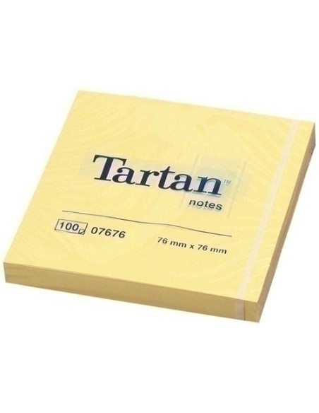NOTAS ADHESIVAS TARTAN 100h  76x76
