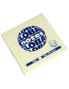 TACO NOTAS 100h Z 75x75 AMARILLO