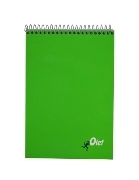 BLOC OLEF tapa NORMAL 8 80h CUADRIC4x4 APDO 60g COLSUR8