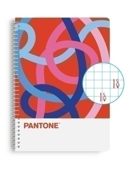 BLOC ESCOLOFI  PANTONE MOODS A4 80h  CUADRIC4x4 90g BRAINSTORMING