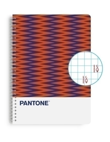 BLOC ESCOLOFI  PANTONE MOODS A4 80h  CUADRIC4x4 90g EMOTION