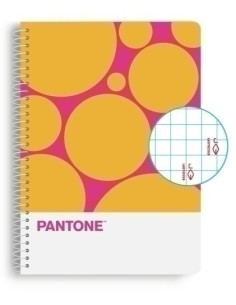 BLOC ESCOLOFI  PANTONE MOODS A4 80h  CUADRIC4x4 90g IDEAS