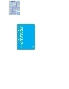 BLOC PACSA ASIGNATURAS tapa PP F 80h CUADRIC4x4 90g CIENCIAS