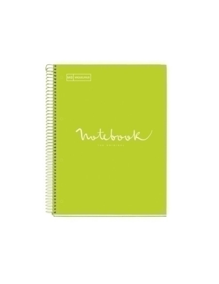 BLOC MIQUELRIUS EMOTIONS NOTEBOOK 5 microtapa EXTRA A5 120h 90g HORIZONTAL LIMA