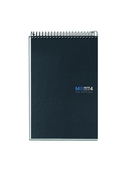 BLOC MIQUELRIUS THE ORIGINAL REPORTER NOTEBOOK 4 microtapa DURA A5 120h 70g CUADRIC5x5 GRAFITO