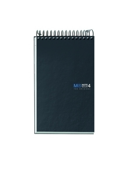 BLOC MIQUELRIUS THE ORIGINAL REPORTER NOTEBOOK 4 microtapa DURA A6 120h 70g CUADRIC5x5 GRAFITO