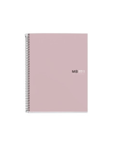 BLOC MIQUELRIUS THE ORIGINAL NOTEBOOK 1 microtapa EXTRA A5 80h 90g HORIZONTAL ROSA ARENA