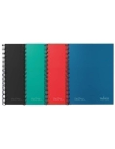 BLOC NAVIGATOR microtapa EXTRA A4 120h HORIZONTAL 80g 5 COL BANDA SURTIDO 5 col vivos