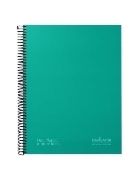 BLOC NAVIGATOR microtapa EXTRA A4 80h HORIZONTAL 80g VERDE