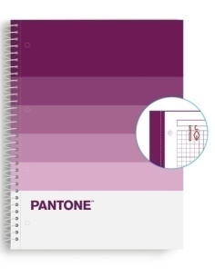 BLOC ESCOLOFI NOTEBOOK PANTONE SPEAKS A4 80h  CUADRIC5x5 90g FANTASY