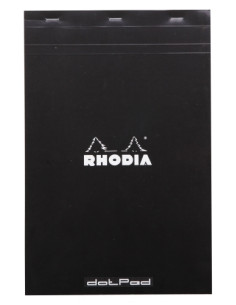 BLOC DE NOTAS CLAIREFONTAINE RHODIA TAPA BLANDA A4 80h CD5 NEGRO