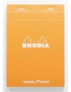 BLOC DE NOTAS CLAIREFONTAINE RHODIA TAPA BLANDA A5 80h CD5 NARANJA