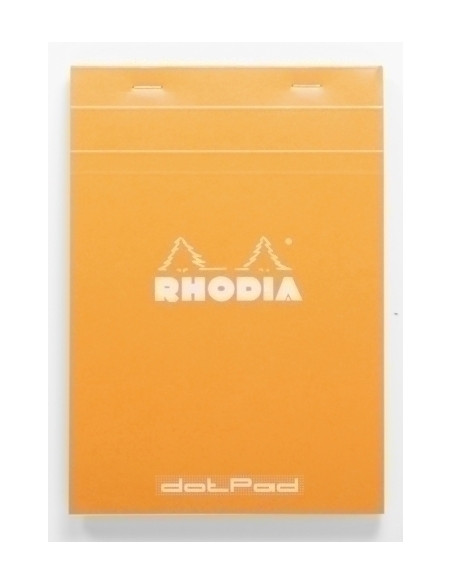 BLOC DE NOTAS CLAIREFONTAINE RHODIA TAPA BLANDA A5 80h CD5 NARANJA