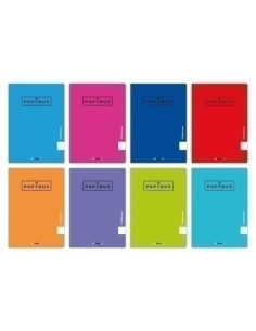 LIBRETA PAPYRUS A4 48h 90g PP LISO COLSUR