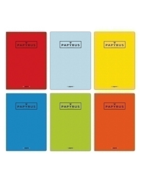 LIBRETA PAPYRUS A5 48h 90g GOFRADA HORIZONTAL COLSUR