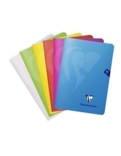 LIBRETA CLAIREFONTAINE MIMESYS POLIPROLILENO A5 48 HJS 5X5