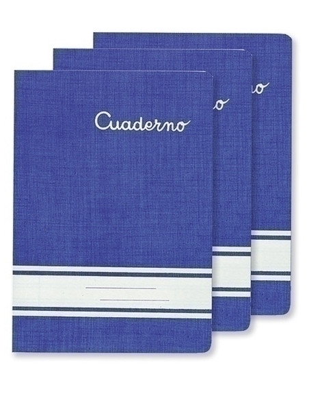 LIBRETA PACSA MI CUADERNO A5 30h 60g CUADRIC8x8 CMARGEN AZUL