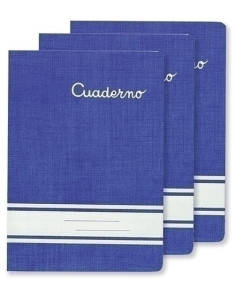 LIBRETA PACSA MI CUADERNO A5 30h 60g MILIMETRADO CMARGEN AZUL