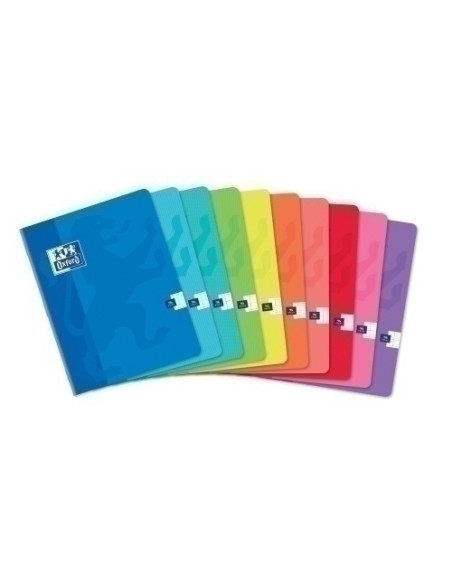 LIBRETA OXFORD A5 48 HJS SEYES MILIMETRADO FRANCES SURTIDO 6 col