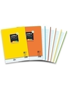 LAMELA RECAMBIO A4 100h CUADROVIA 3mm PRO MULTITAREAS 5 COLORES SURTIDOS 90GR