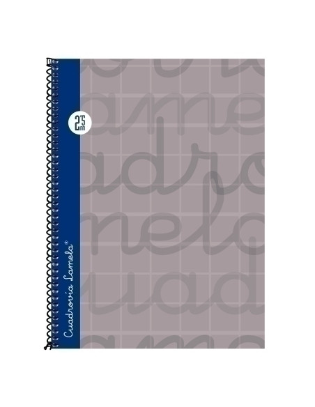 LAMELA BLOC tapa FORRADA 4 80h CUADROVIA 25 mm GRIS