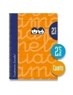 LAMELA BLOC tapa FORRADA 4 80h CUADROVIA 25 mm NARANJA