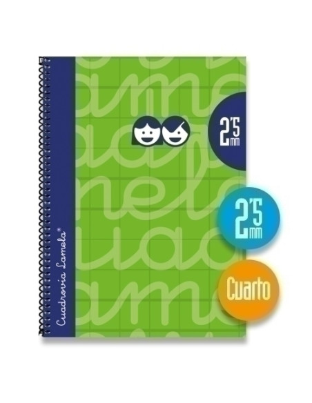 LAMELA BLOC tapa FORRADA 4 80h CUADROVIA 25 mm VERDE