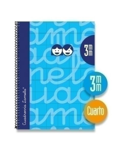 LAMELA BLOC tapa FORRADA 4 80h CUADROVIA 3 mm AZUL