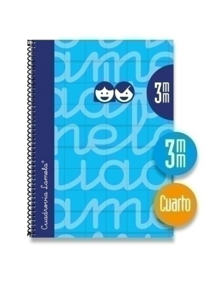 LAMELA BLOC tapa FORRADA 4 80h CUADROVIA 3 mm AZUL