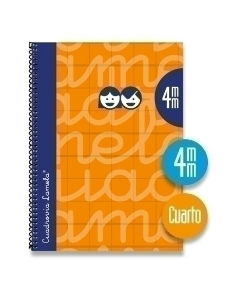 LAMELA BLOC tapa FORRADA 4 80h CUADROVIA 4 mm NARANJA