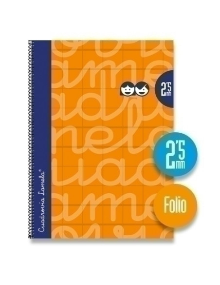 LAMELA BLOC tapa FORRADA F 80h CUADROVIA 25 mm NARANJA