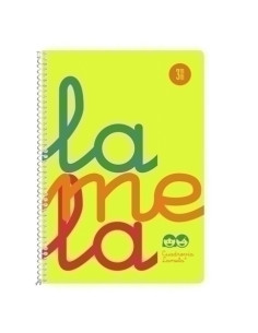 LAMELA BLOC tapa POLIPROPILENO 4 80h CUADROVIA 3 mm AMARILLO