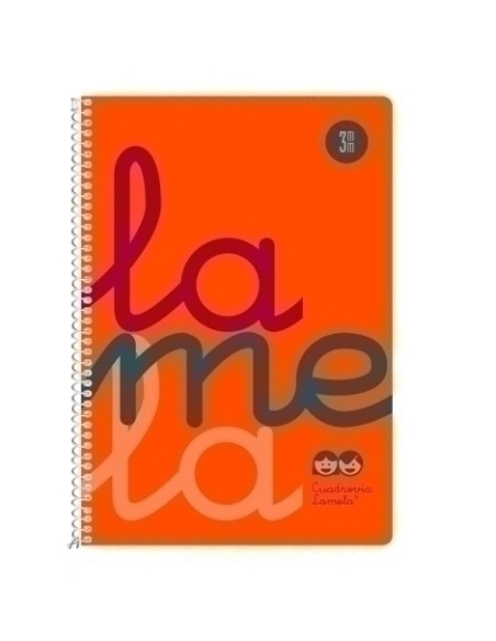 LAMELA BLOC tapa POLIPROPILENO 4 80h CUADROVIA 3 mm NARANJA