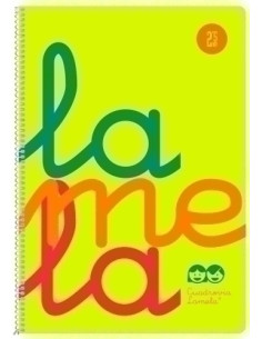 LAMELA BLOC tapa POLIPROPILENO 4 80h CUADROVIA 5 mm AMARILLO