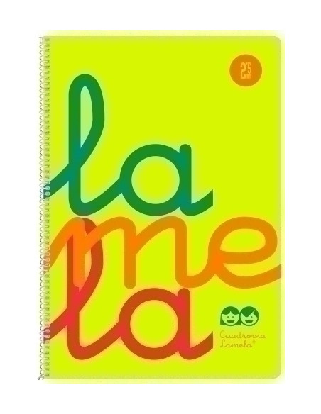 LAMELA BLOC tapa POLIPROPILENO 4 80h CUADROVIA 5 mm AMARILLO
