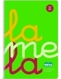 LAMELA BLOC tapa POLIPROPILENO 4 80h CUADROVIA 5 mm VERDE