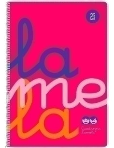 LAMELA BLOC tapa POLIPROPILENO F 80h CUADROVIA 25 mm ROSA