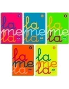 LAMELA BLOC tapa POLIPROPILENO F 80h CUADROVIA 3 mm COLORES SURTIDOS5