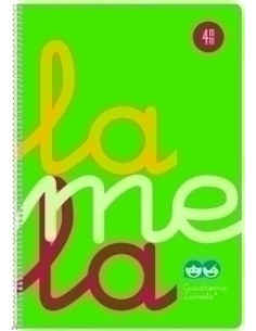 LAMELA BLOC tapa POLIPROPILENO F 80h CUADROVIA 4 mm VERDE