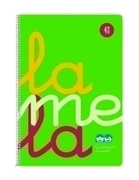 LAMELA BLOC tapa POLIPROPILENO F 80h CUADROVIA 4 mm VERDE
