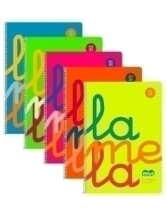 LAMELA BLOC tapa POLIPROPILENO F 80h CUADROVIA 5 mm COLORES SURTIDOS5